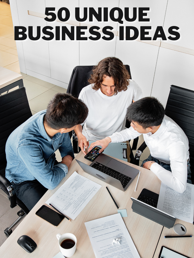50 unique business ideas