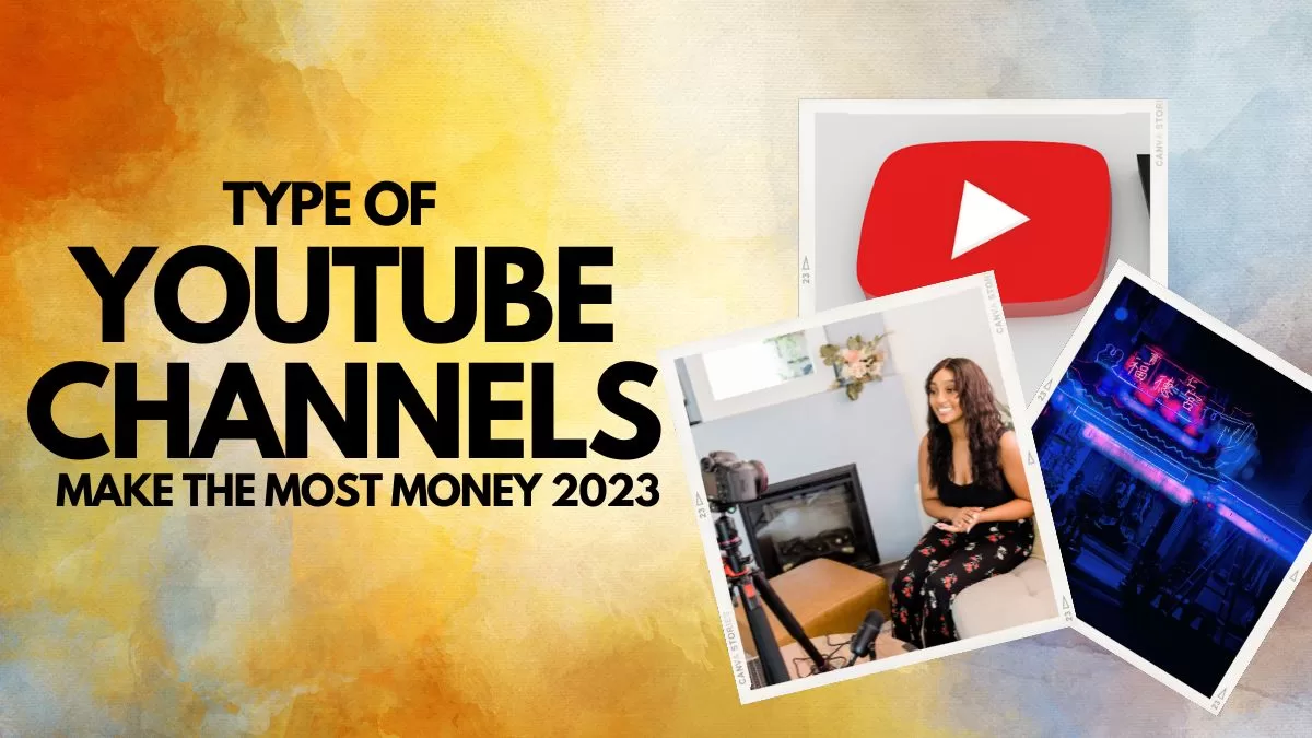 types of youtube channels